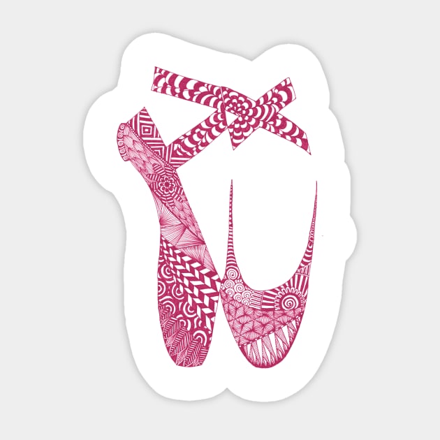 Ballet Shoes Sticker by paviash